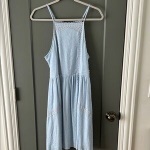 Altar'd State Light Blue Casual Dress Size Medium New!